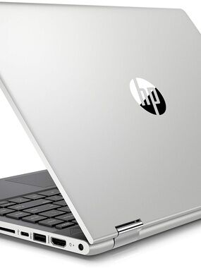 HP Silver 2-in-1 Convertible Laptop